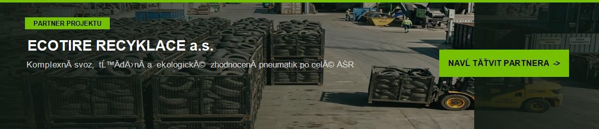 ECOTIRE RECYKLACE a.s. - Komplexní svoz, třídění a ekologické zhodnocení pneumatik po celé ČR